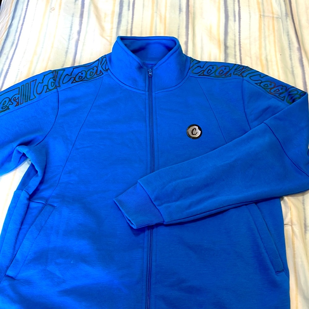 Cookies Zip Up Sweater - Size Large